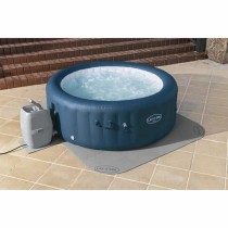 Floor protector for above-ground swimming pools Bestway Lay-Z-Spa 196 x 196 cm Grey Polyethylene