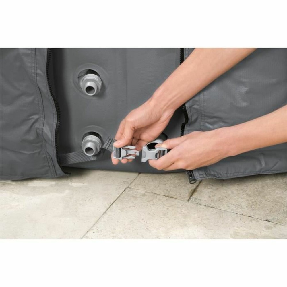 Poolabdeckung Bestway LAY-Z-Spa Energysense Grau