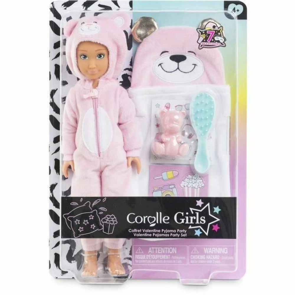 Babypuppe mit Zubehör Corolle Valentine Pyjama Party