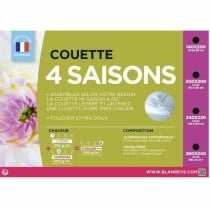 Duvet Blanreve 4 season White 220 x 240 cm 300 g/m²