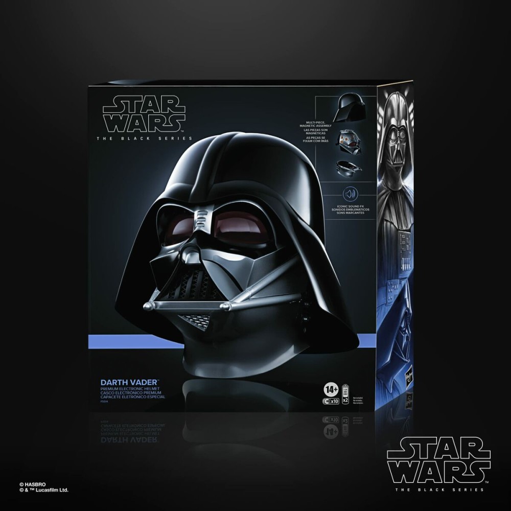 Collectable Figures Hasbro Dark Vader Electronic Helmet Black