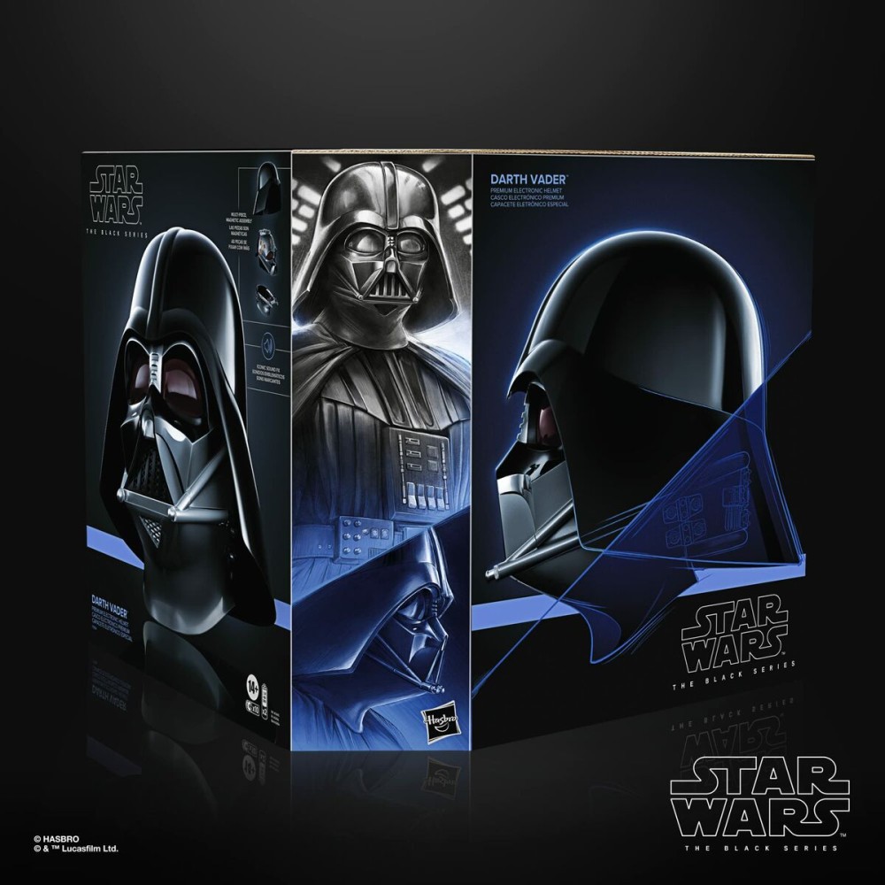 Collectable Figures Hasbro Dark Vader Electronic Helmet Black