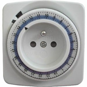 Stecker mit analogem Programmiergerät Chacon 5411478540007 250 V