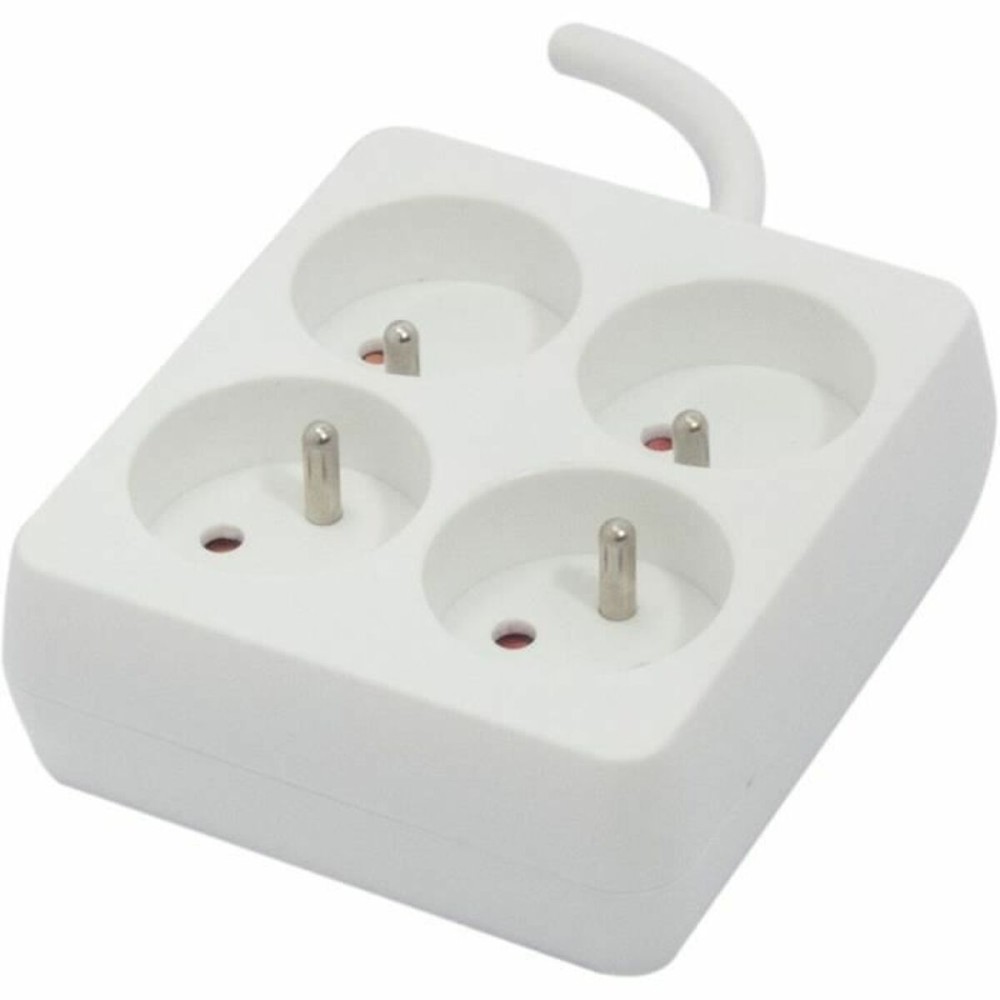 4-socket plugboard with power switch Chacon (1,5 m)