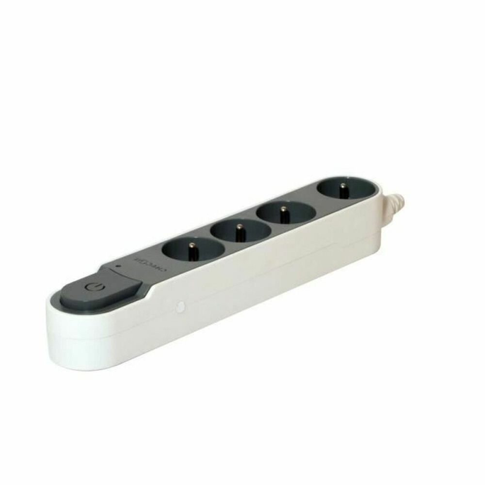 4-socket plugboard with power switch Chacon 