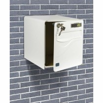 Briefkasten Burg-Wachter 36,5 x 28 x 31 cm Weiß Kunststoff