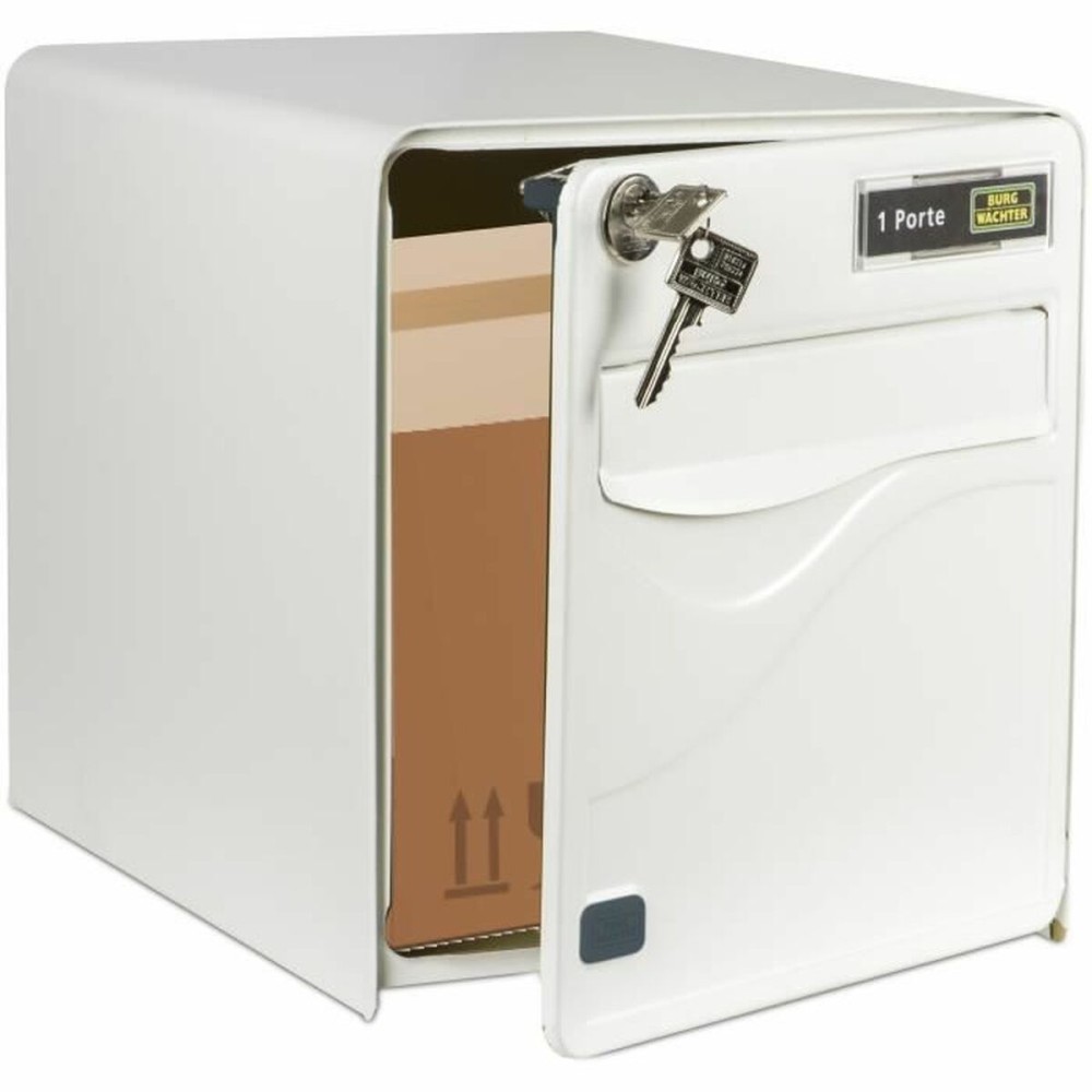 Letterbox Burg-Wachter 36,5 x 28 x 31 cm White Plastic