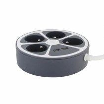 4-socket plugboard with power switch Chacon 
