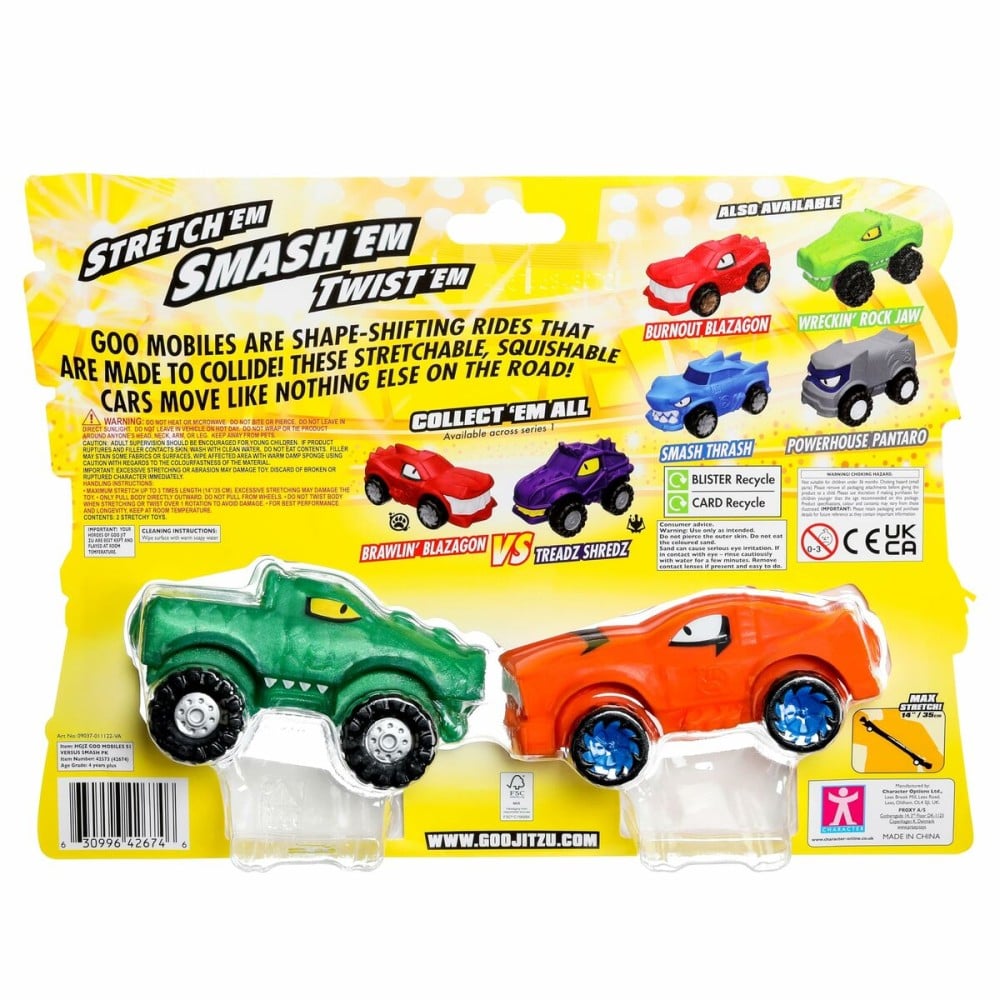 Figurine d’action Moose Toys TURBO TYGER VS RUMBLER JAW