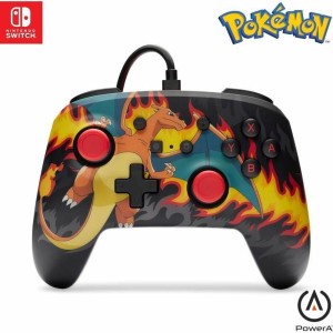 Contrôle des jeux Powera Charizad Firestorm Jaune Nintendo Switch