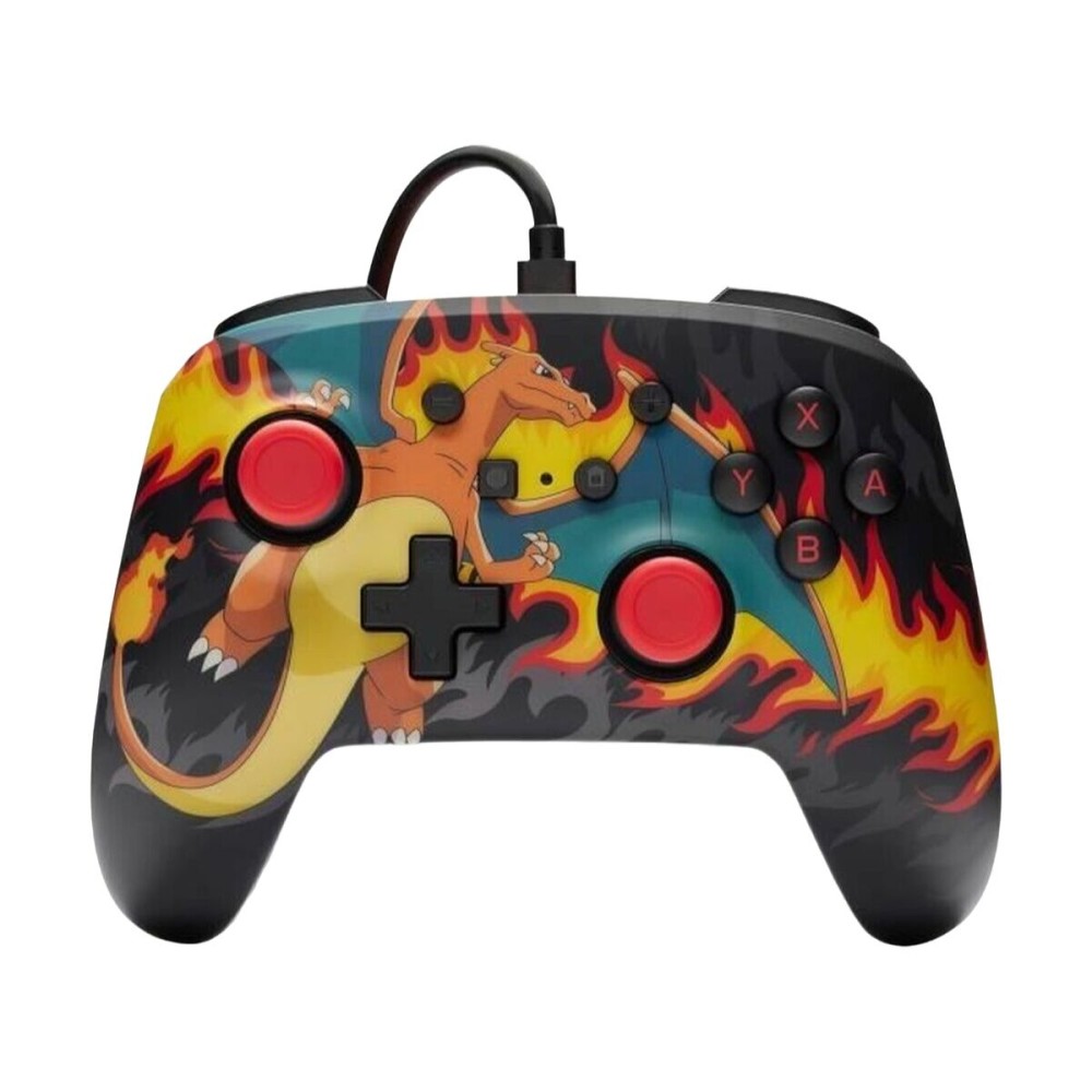 Contrôle des jeux Powera Charizad Firestorm Jaune Nintendo Switch