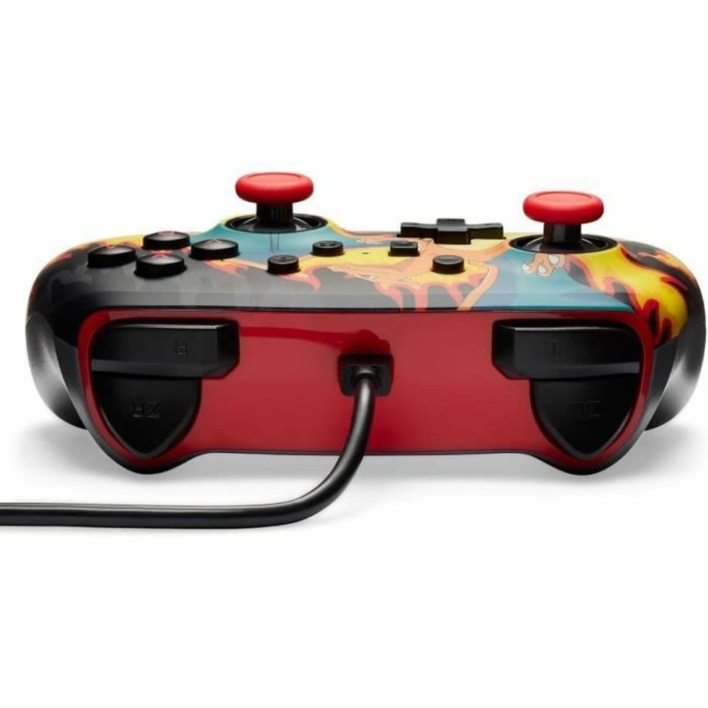 Contrôle des jeux Powera Charizad Firestorm Jaune Nintendo Switch
