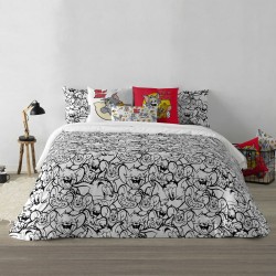 Nordic cover Tom & Jerry Tom & Jerry Black & White Multicolour 175 Threads 200 x 200 cm