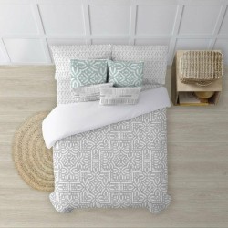 Housse de Couette Decolores Atlanta Multicouleur 175 Fils 140 x 200 cm