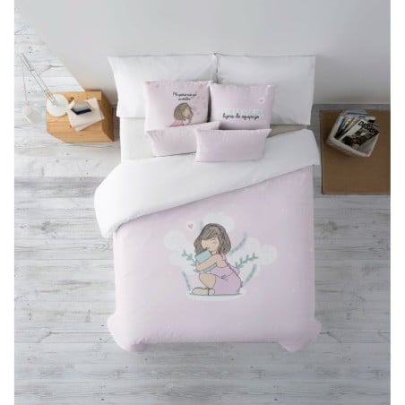 Housse de Couette Kids&Cotton Leer Multicouleur 175 Fils 260 x 240 cm