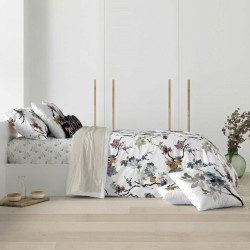 Housse de Couette Decolores Sendai Multicouleur 175 Fils 140 x 200 cm