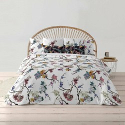 Housse de Couette Decolores Sendai Multicouleur 175 Fils 140 x 200 cm