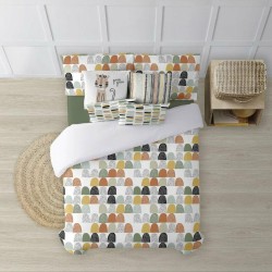 Housse de Couette Decolores Lahti Multicouleur 175 Fils 140 x 200 cm