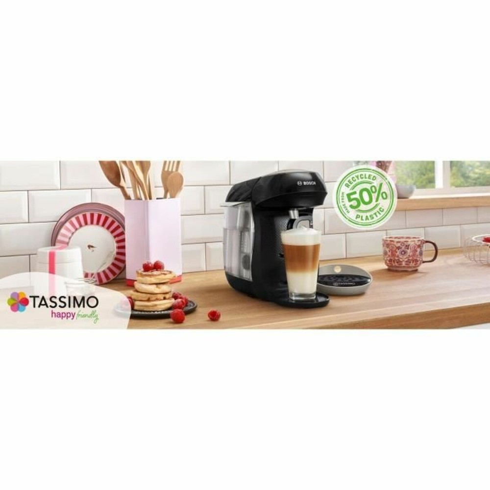 Capsule Coffee Machine BOSCH TAS109E Black 1400 W 3.5 BAR 700 ml