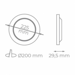 LED lamp Iglux IG-54-18W-F 18 W