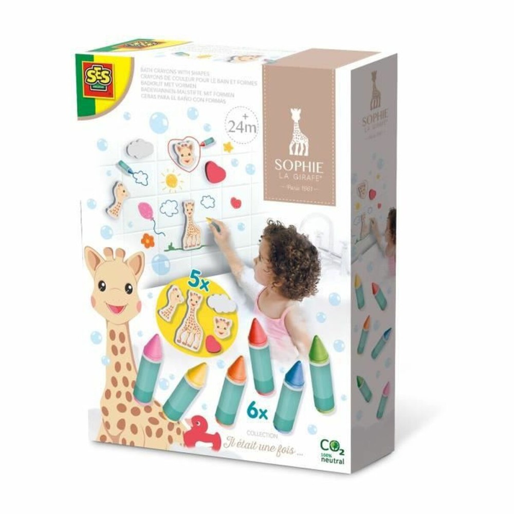 Spielzeug für das Badezimmer SES Creative Sophie La Girafe Bad & Dusche