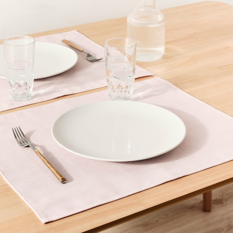 Place mat Belum Liso Pink 50 x 40 cm Smooth 2 Units