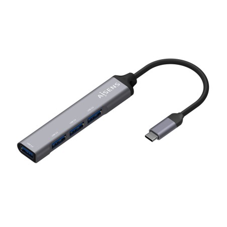 Hub USB Aisens A109-0541 Grau (1 Stück)