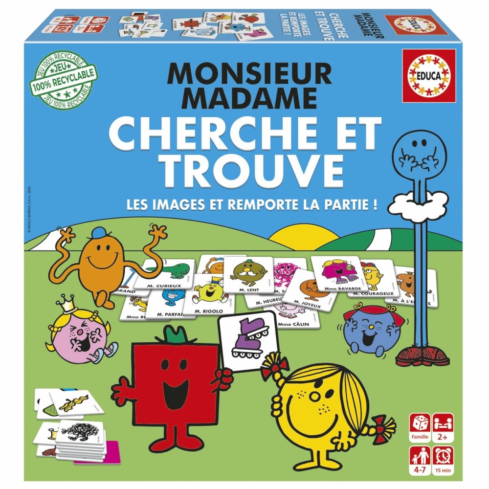 Lernspiel Educa Mr. Men and Women