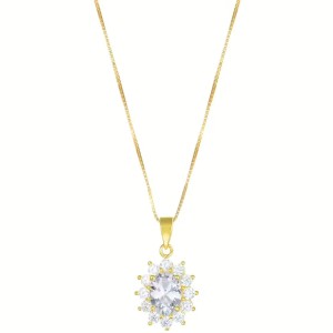 Ladies' Pendant Amen CLLDGGBB Silver
