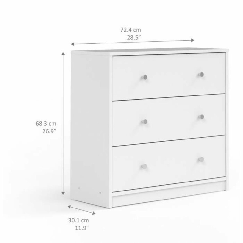 Chest of drawers Finlandek TYYLIKÄS White