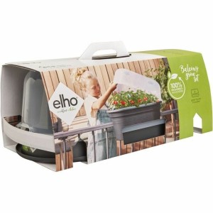 Plant pot Elho Black 55 x 28,5 x 25 cm