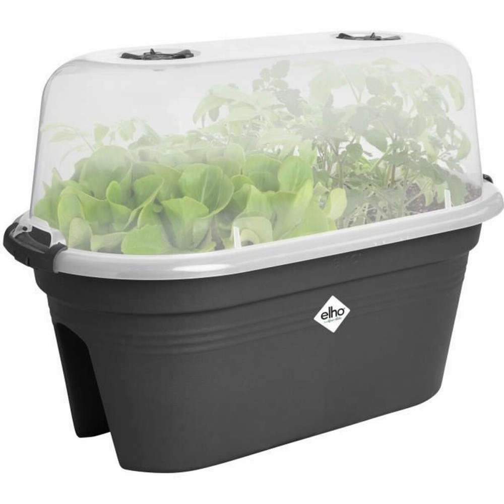 Plant pot Elho Black 55 x 28,5 x 25 cm