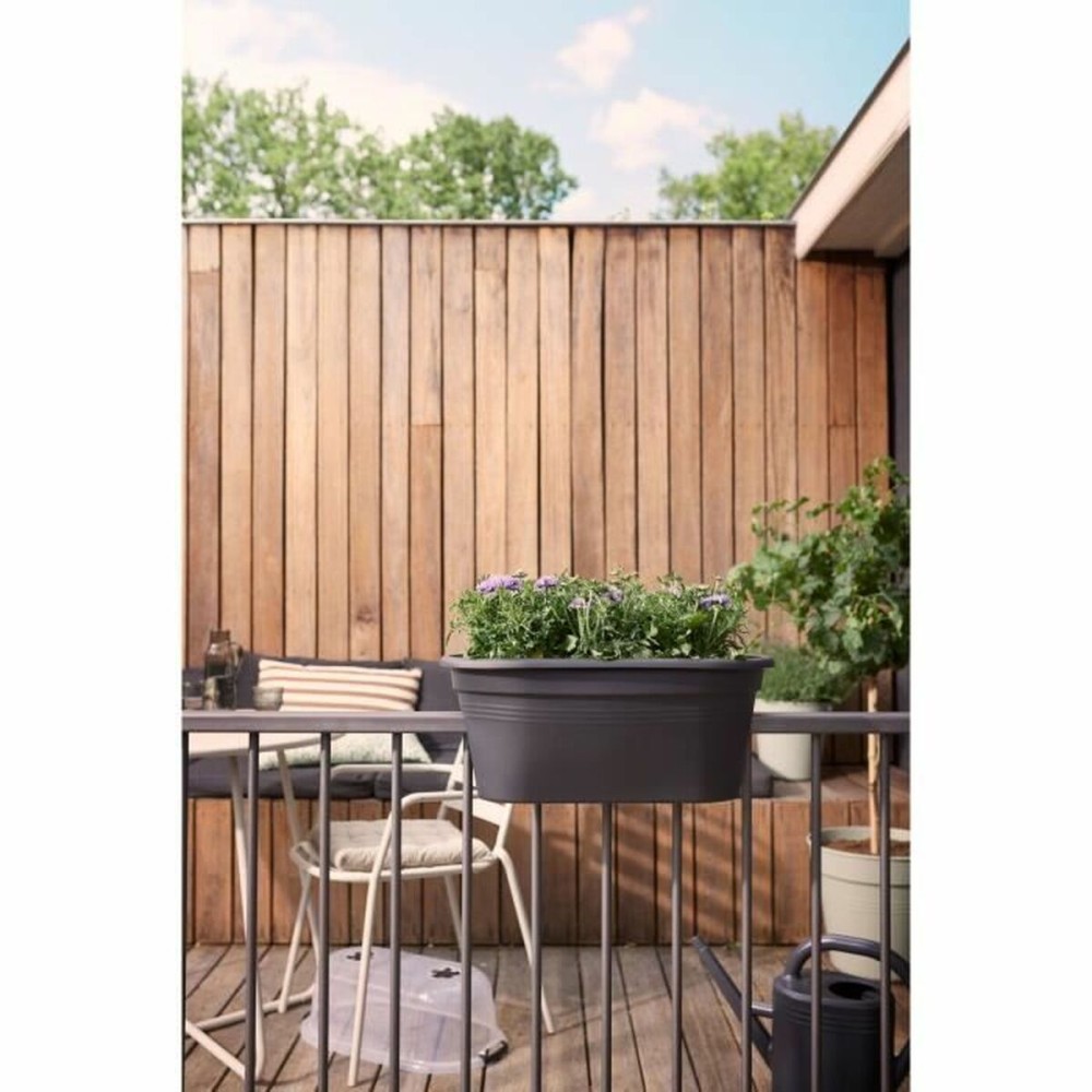 Plant pot Elho Black 55 x 28,5 x 25 cm