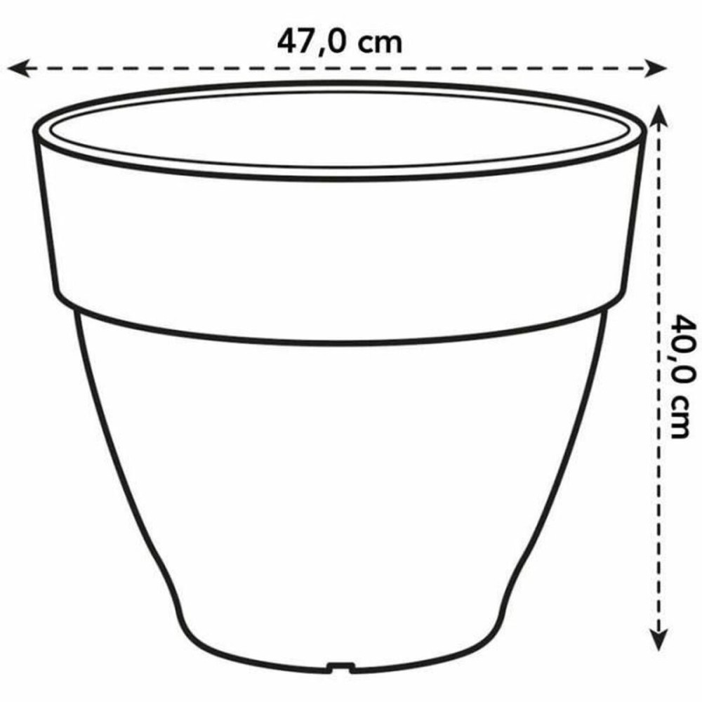 Plant pot Elho Ø 47 cm Circular Green Plastic