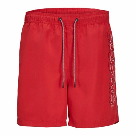 Child's Bathing Costume Jack & Jones Double Logo Ly Sn Mni  Red