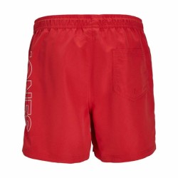 Maillot de bain Enfant Jack & Jones Double Logo Ly Sn Mni  Rouge