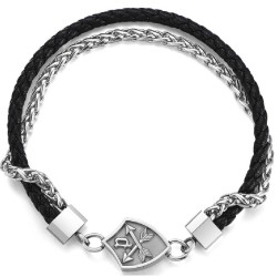 Bracelet Homme Police PEAGB0001610 Acier inoxydable 20 cm