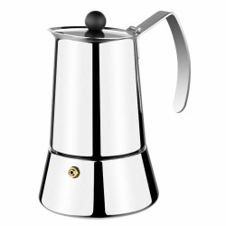 Cafetière Italienne Monix M630004 Acier Argent 4 Tasses