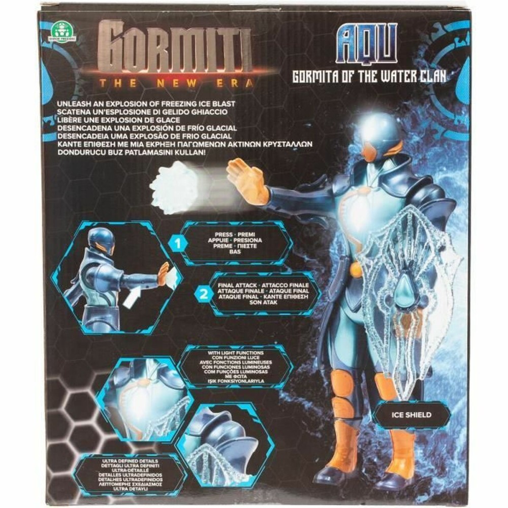 Personnage articulé Gormiti Aqu 27 cm