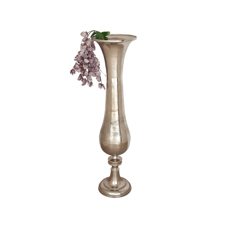 Floor vase Alexandra House Living Silver Aluminium 30 x 118 x 30 cm