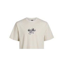 Jungen Kurzarm-T-Shirt Jack & Jones Jcotint Tee Ss Crew Beige