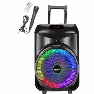 Haut-parleurs bluetooth portables Inovalley Noir 700 W