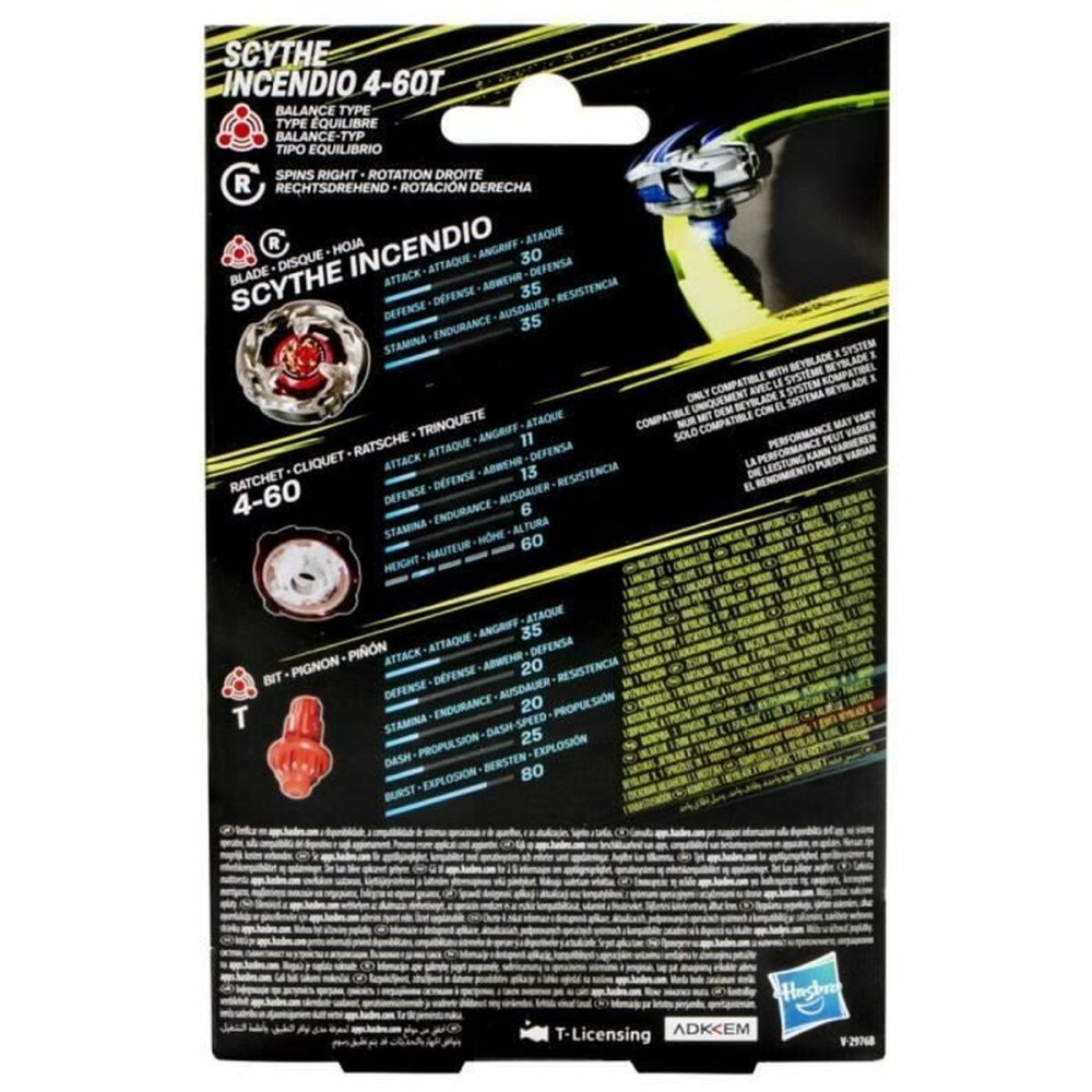 Skills game Hasbro Scythe Incendio 4-60T