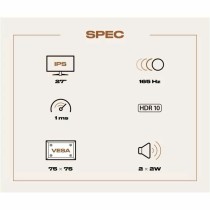 Écran Japannext JN-27IPS165WQHDR-HSP WQHD 27"