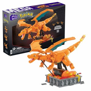 Baukasten Pokémon Mega Construx - Motion Charizard 1664 Stücke