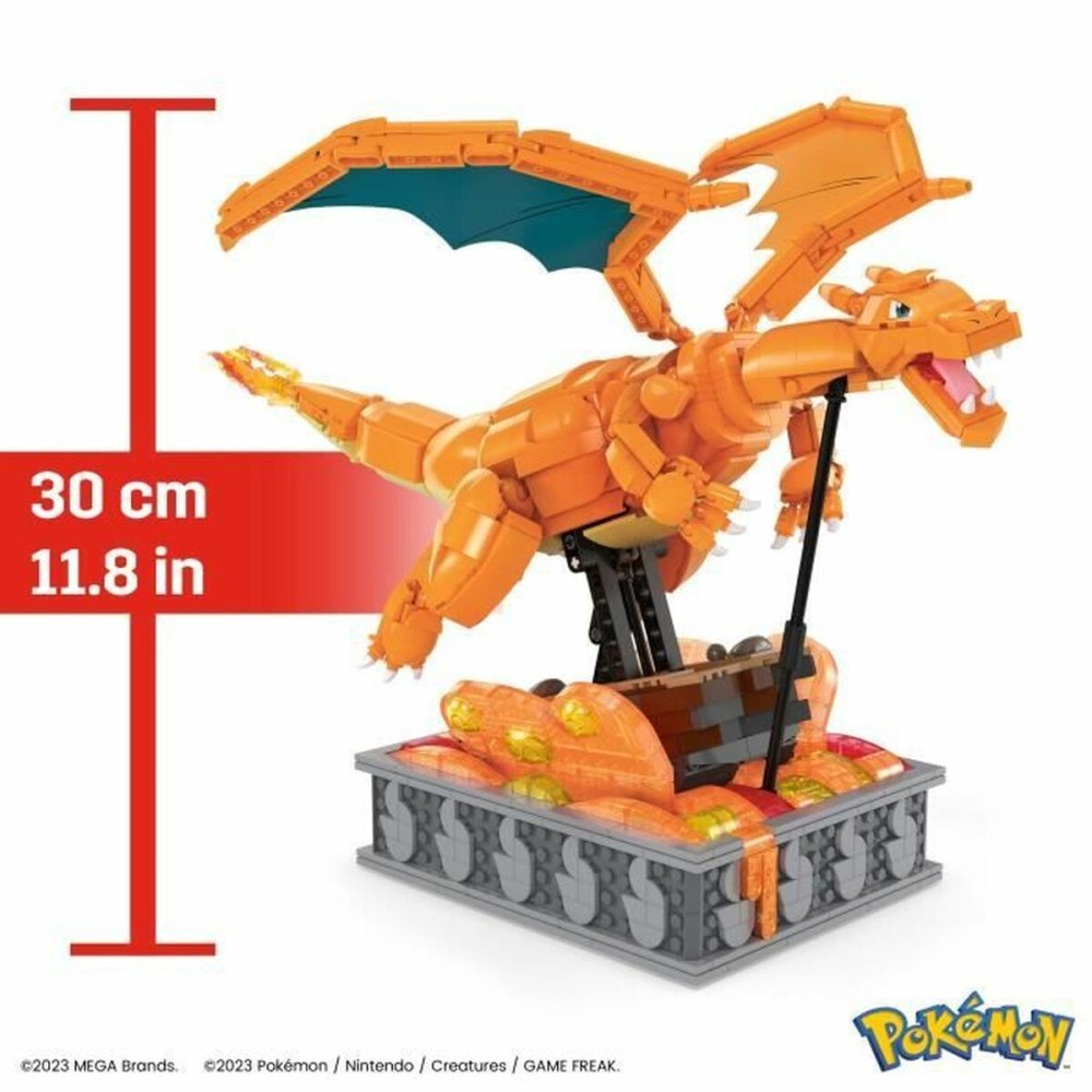 Baukasten Pokémon Mega Construx - Motion Charizard 1664 Stücke