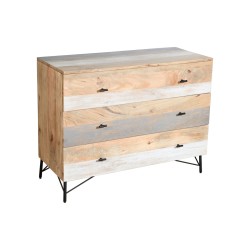 Kommode Romimex Braun Mango-Holz 45 x 85 x 110 cm