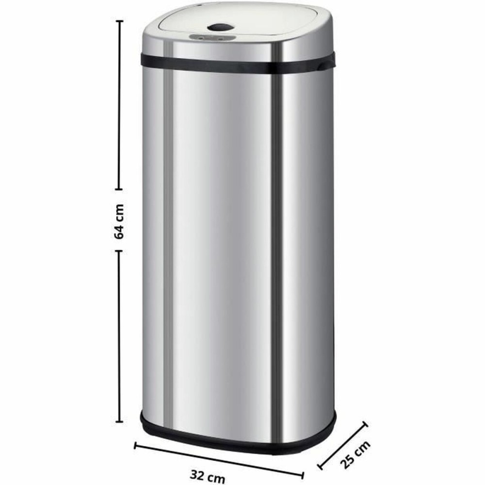 Waste bin Kitchen Move Grey Metal