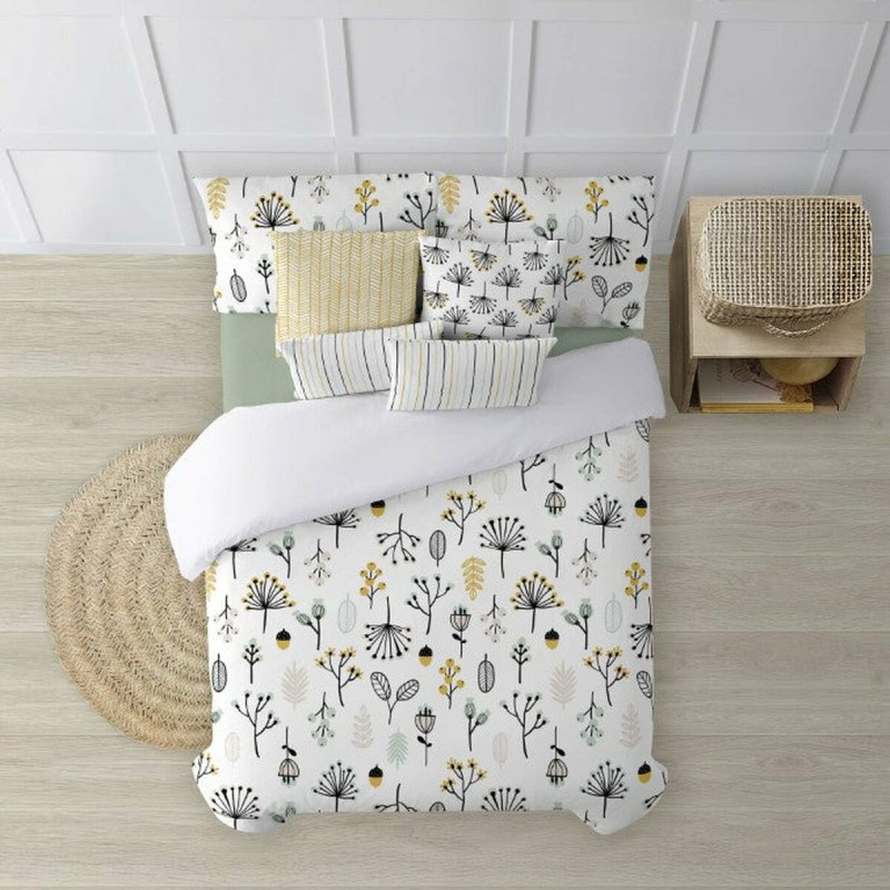 Housse de Couette Decolores Santorini Multicouleur 175 Fils 220 x 220 cm