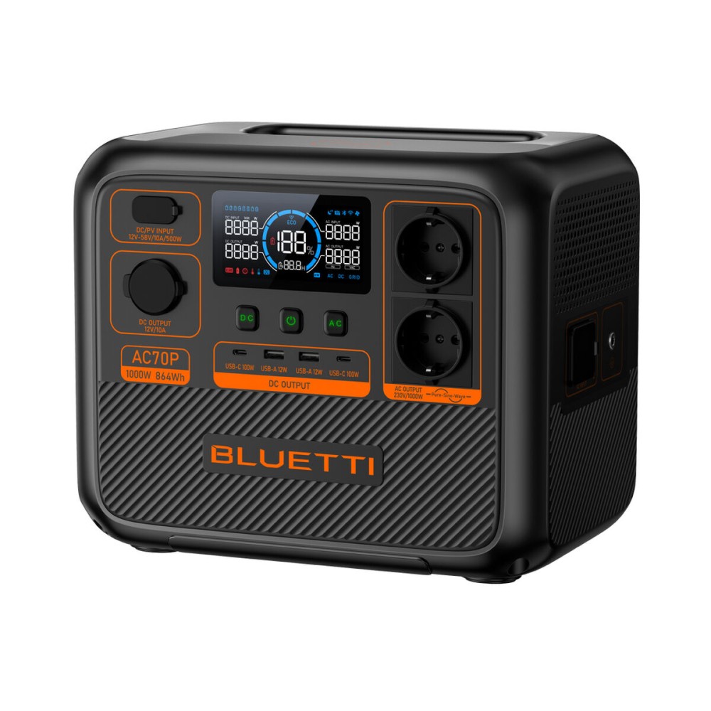 Centrale électrique portable Bluetti P-AC70P-EU-GY-BL-010